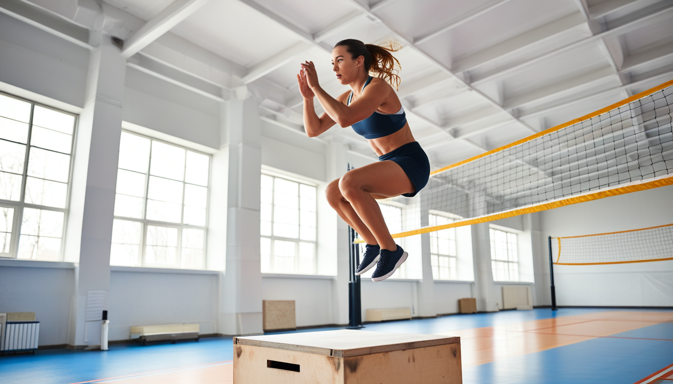 Plyo Box Training for Volleyball: Boosting Speed and Power